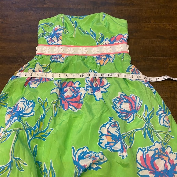 Lily Pulitzer Langley floral strapless dress - Picture 8 of 11